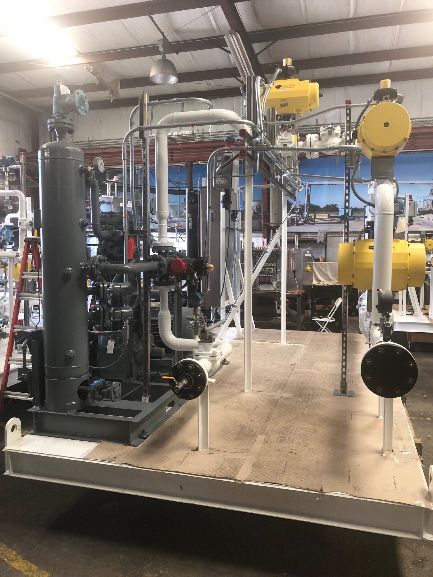 Ammonia Compressor Skids